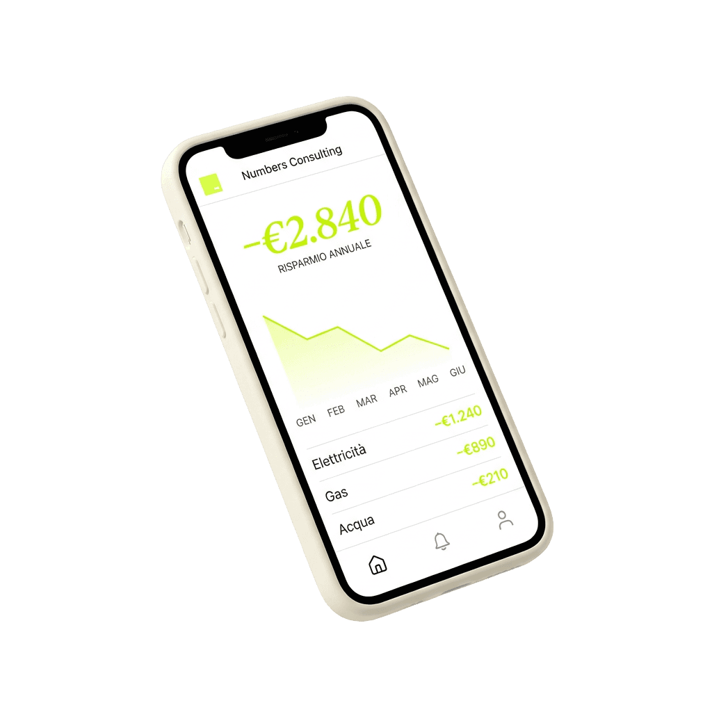 Risparmio in tempo reale.